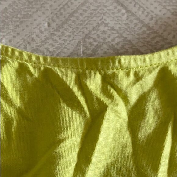 Splendid Yellow/Green and White Striped Tank Top - Picture 4 of 7